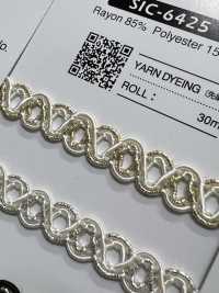 SIC-6425 Rayon Lame Zopf[Bandbandschnur] SHINDO(SIC) Unterfoto