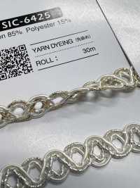 SIC-6425 Rayon Lame Zopf[Bandbandschnur] SHINDO(SIC) Unterfoto