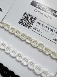 SIC-7124 Baumwollspitzenflechte[Bandbandschnur] SHINDO(SIC) Unterfoto