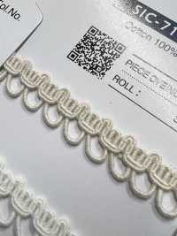 SIC-7127 Baumwollspitzenflechte[Bandbandschnur] SHINDO(SIC) Unterfoto