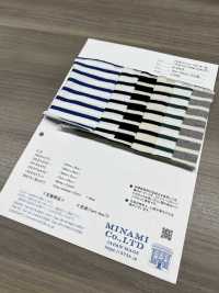 W-48378 American Vintage Horizontal Stripes IV[Textilgewebe] Minami Unterfoto