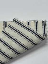 HK2020W Okayama-Herstellung, Indigo-Garn-gefärbtes Hickory, Einmal Gewaschen[Textilgewebe] KOYAMA Unterfoto