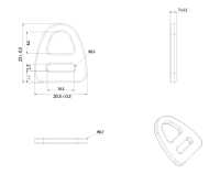 HH025 Altica Cantap D-Ring[Schnallen Und Ring] Unterfoto