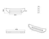 HH124 Altica Gurtband-Knebelverschluss, Regulärer Flügel[Schnallen Und Ring] Unterfoto