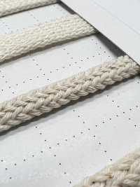 C9 Naturmaterialkordel TEIL 1 Baumwolle 9 Rundkordeln 5,5 Mm[Bandbandschnur] Cordon Unterfoto