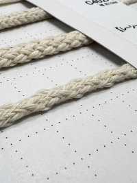 C12 Naturkordel, Teil 1, 12 % Baumwolle, Rundkordel, 4,0 Mm, Mit Kern[Bandbandschnur] Cordon Unterfoto