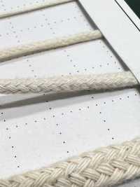 C163S Naturmaterialkordel TEIL 1 C163S Rundkordel 4,0 Mm[Bandbandschnur] Cordon Unterfoto