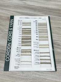 LR2 Naturmaterialkordel TEIL 2 Leinen-Viskose 2 Rundkordeln 4,0 Mm[Bandbandschnur] Cordon Unterfoto