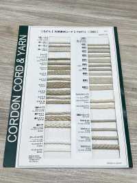 LR3 Naturmaterialkordel TEIL 2 Leinen-Viskose 3-Beutel-Kordel 8,5 Mm[Bandbandschnur] Cordon Unterfoto