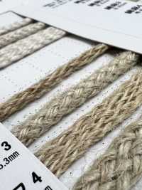 KNF3 Naturmaterialkordel TEIL 2 Kenaf 3 Rundkordel 5,3 Mm[Bandbandschnur] Cordon Unterfoto