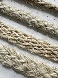 KNF4 Naturmaterialkordel TEIL 2 Kenaf 4-Beutel-Kordel 7,5 Mm[Bandbandschnur] Cordon Unterfoto