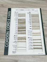 KNF5 Naturmaterialkordel TEIL 2 Kenaf 5-Beutel-Kordel 9,0 Mm[Bandbandschnur] Cordon Unterfoto