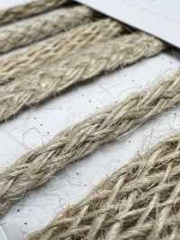 KNF6 Naturmaterialkordel TEIL 2 Kenaf 6 Rundkordel 4,0 Mm[Bandbandschnur] Cordon Unterfoto