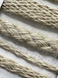 KNF8 Naturmaterialkordel TEIL 2 Kenaf 8 Rundkordel 9,0 Mm[Bandbandschnur] Cordon Unterfoto