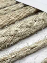 KNF8 Naturmaterialkordel TEIL 2 Kenaf 8 Rundkordel 9,0 Mm[Bandbandschnur] Cordon Unterfoto