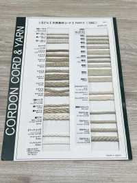 KNF9 Naturmaterialkordel TEIL 2 Kenaf 9 Rundkordel 2,0 Mm[Bandbandschnur] Cordon Unterfoto