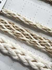 CK2 Naturmaterialkordel TEIL 2 Baumwoll-Kenaf 2-Beutel-Kordel 7,5 Mm[Bandbandschnur] Cordon Unterfoto