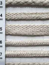 CL5 Naturmaterialkordel TEIL 2 Leinen 3-Beutel-Kordel 6,0 Mm[Bandbandschnur] Cordon Unterfoto