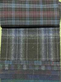 INDIA-312 Indigogefärbter Madras-Twill[Textilgewebe] ARINOBE Unterfoto