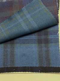 INDIA-312 Indigogefärbter Madras-Twill[Textilgewebe] ARINOBE Unterfoto