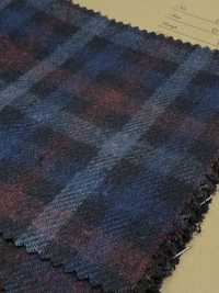 INDIA-312 Indigogefärbter Madras-Twill[Textilgewebe] ARINOBE Unterfoto