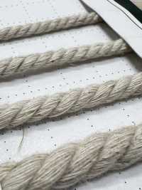 TENT01(LL) Naturmaterialkordel TEIL 2 TENT01(LL) Rundkordel 5,0 Mm[Bandbandschnur] Cordon Unterfoto