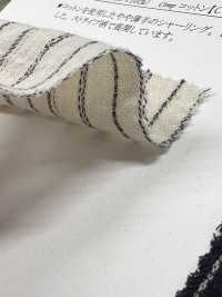 26265 40 Einzelfaden-Baumwollkräuselung, Gebürsteter Streifen[Textilgewebe] SUNWELL Unterfoto