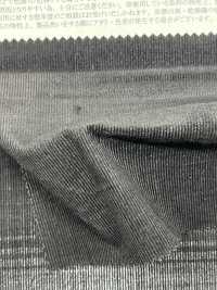 26264 21well Schwefelisiertes Schwarzes Cordhemd Mit Karomuster[Textilgewebe] SUNWELL Unterfoto