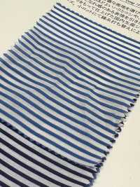 44018 Aera 20d Nylon/60 Single Thread Cotton Lawn Horizontal Stripe GS Wash Finish[Textilgewebe] SUNWELL Unterfoto