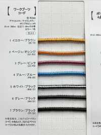 WBC Arbeitsstiefel-Rundschnur 3,0 Mm[Bandbandschnur] Cordon Unterfoto