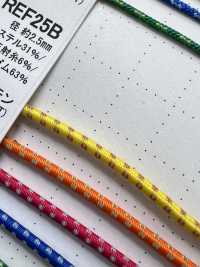 REF25B Refre Dot Gummiband, Rundes Gummiband, 1,5 Mm Cordon Unterfoto