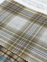 14429 80 % Baumwolle (Einzelfaden), Voile-Chiffon, Mehrfarbig Kariert, Dreifach Gewaschen[Textilgewebe] SUNWELL Unterfoto