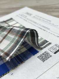 14434 20 Einzelfaden-Baumwolle, Noppenkreuz-Tartan-Karo[Textilgewebe] SUNWELL Unterfoto