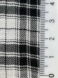 35534 Fuwa.60 Einzelfaden-Baumwoll-Kräuselung Fischgrät Mini-Tartan-Karo[Textilgewebe] SUNWELL Unterfoto