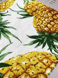 4247 Stilvoller, Entspannender Stoff Mit Ananas-Motiv[Textilgewebe] VANCET Unterfoto