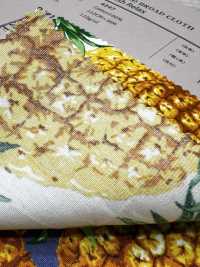4247 Stilvoller, Entspannender Stoff Mit Ananas-Motiv[Textilgewebe] VANCET Unterfoto