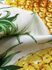 4247 Stilvoller, Entspannender Stoff Mit Ananas-Motiv[Textilgewebe] VANCET Unterfoto