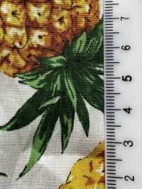 4247 Stilvoller, Entspannender Stoff Mit Ananas-Motiv[Textilgewebe] VANCET Unterfoto
