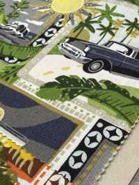 4256 Stilvoller, Entspannender Insel-Patch Aus Breitgewebe[Textilgewebe] VANCET Unterfoto