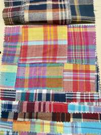 INDIA-2156 Madras Patchwork[Textilgewebe] ARINOBE Unterfoto