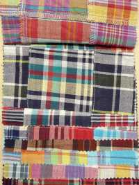 INDIA-2156 Madras Patchwork[Textilgewebe] ARINOBE Unterfoto