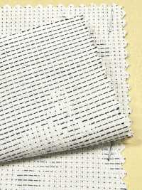 A-1528 Blumenjacquard Im Sashiko-Stil[Textilgewebe] ARINOBE Unterfoto