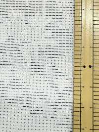 A-1581 Botanisches Blumen-Jacquardmuster Im Sashiko-Stil[Textilgewebe] ARINOBE Unterfoto