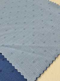 A-1510 Blumen- Und Punktmuster In Indigo[Textilgewebe] ARINOBE Unterfoto