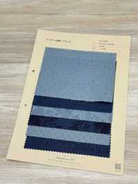 A-1510 Blumen- Und Punktmuster In Indigo[Textilgewebe] ARINOBE Unterfoto