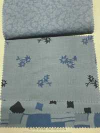 A-1532 Mustermix, Indigogefärbter Druck[Textilgewebe] ARINOBE Unterfoto