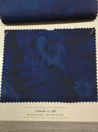 A-1572 Indigo-Druck Mit Naturmotiv[Textilgewebe] ARINOBE Unterfoto