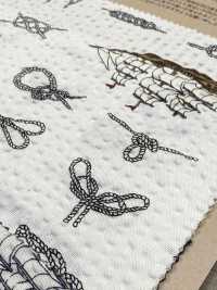 82170 Ripple Cross: Das Meer Ist Die Nostalgie Des Mannes - Rope & Ship[Textilgewebe] VANCET Unterfoto