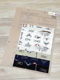 82170 Ripple Cross: Das Meer Ist Die Nostalgie Des Mannes - Rope & Ship[Textilgewebe] VANCET Unterfoto