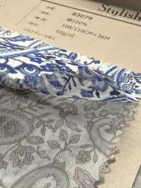 83079 80 Seidenschleier Lawn Paisley & Sarasa[Textilgewebe] VANCET Unterfoto